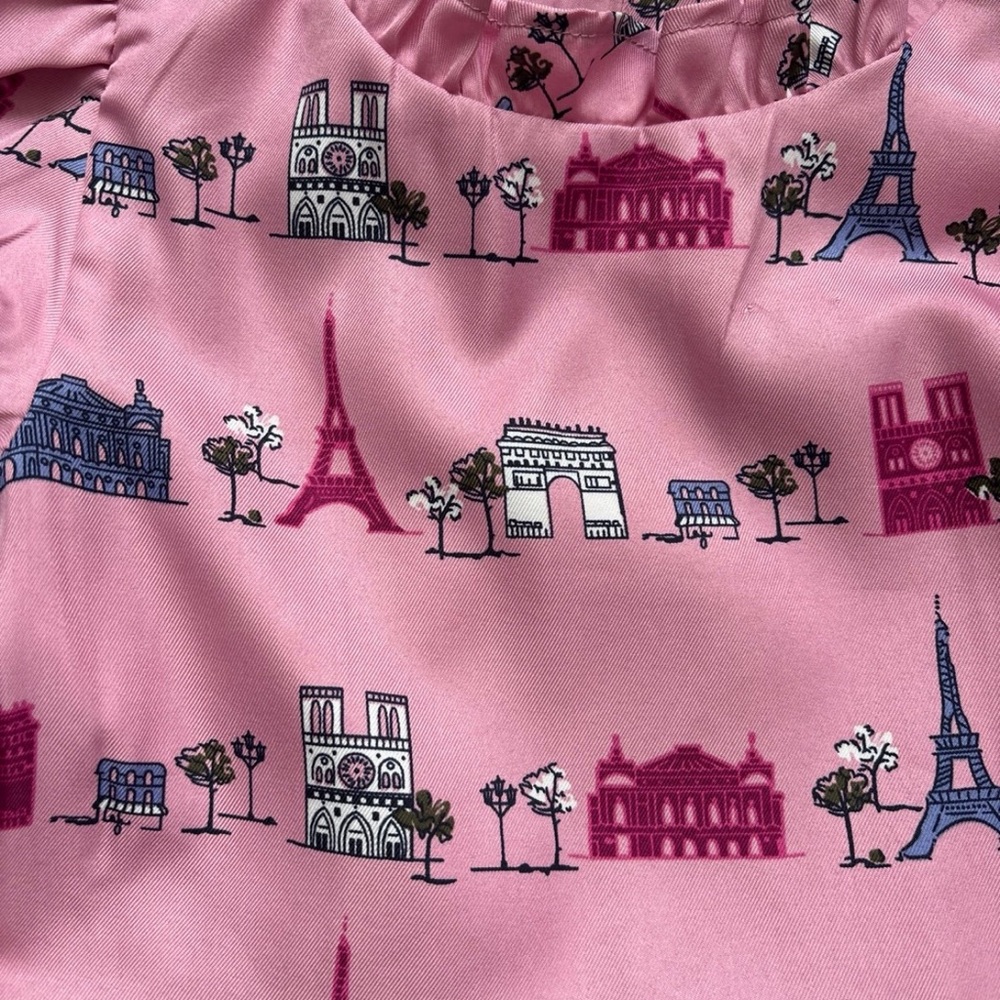 Janie and Jack Mauve Parisian Ruffle Dress - Picture 5 of 6